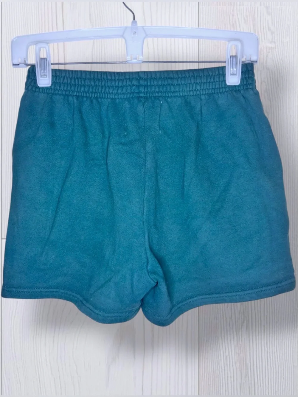 PACSUN x LAND ROVER Vintage Style Teal Graphic Sweat Shorts
